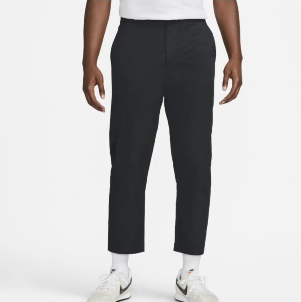 Nike Sportswear Essentials Men's Woven Utility Pants Size 36 DD7032-010 Black